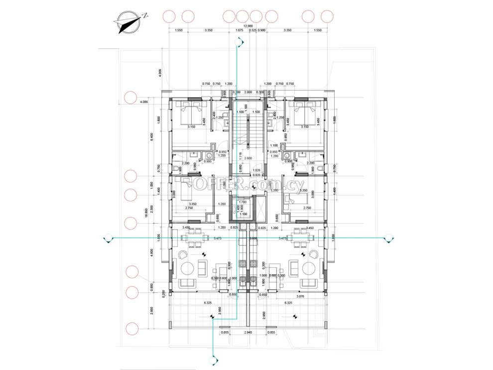 New two bedroom apartment on the last floor in Kaimakli near Bada Roundabout - 6