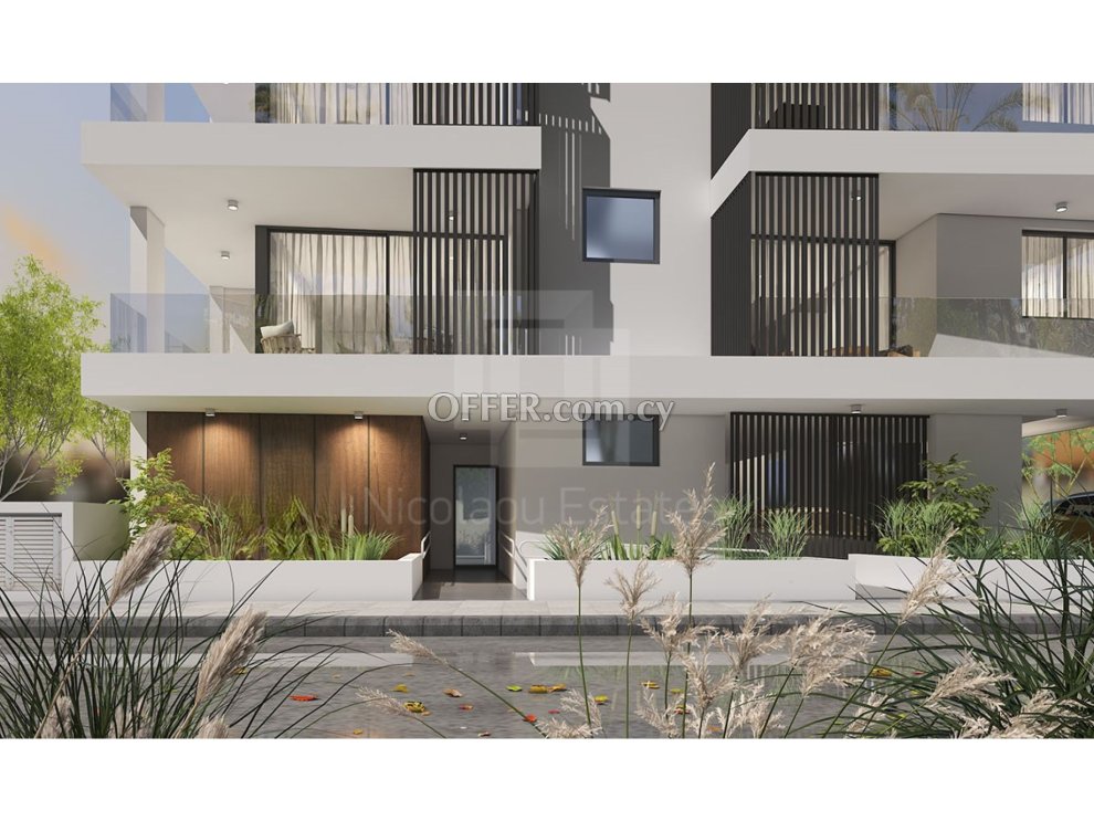 New one bedroom apartment in Strovolos near Costas Theodorou lights - 7