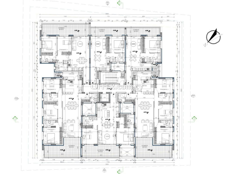 New one bedroom apartment in Strovolos near Oktagono kiosk - 3