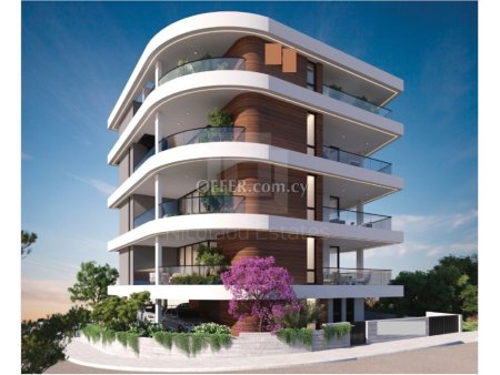 Brand new luxury 2 bedroom penthouse apartment under construction at Panthea Mesa Geitonia - 10