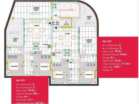 Brand new luxury 2 bedroom apartment under construction at Panthea Mesa Geitonia - 2