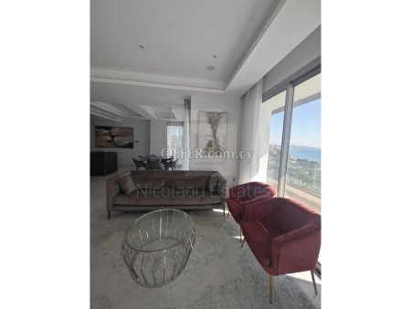 Super luxury three bedroom penthouse on the 11th floor with unobstructed sea view in Mouttagiaka tourist area - 2
