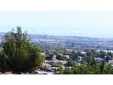 Very nice residential plots with sea views in Souni Zanakia