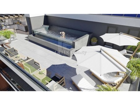 New three bedroom penthouse with huge roof garden in Agios Athanasios tourist area - 5