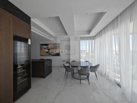 Super luxury three bedroom penthouse on the 11th floor with unobstructed sea view in Mouttagiaka tourist area - 3