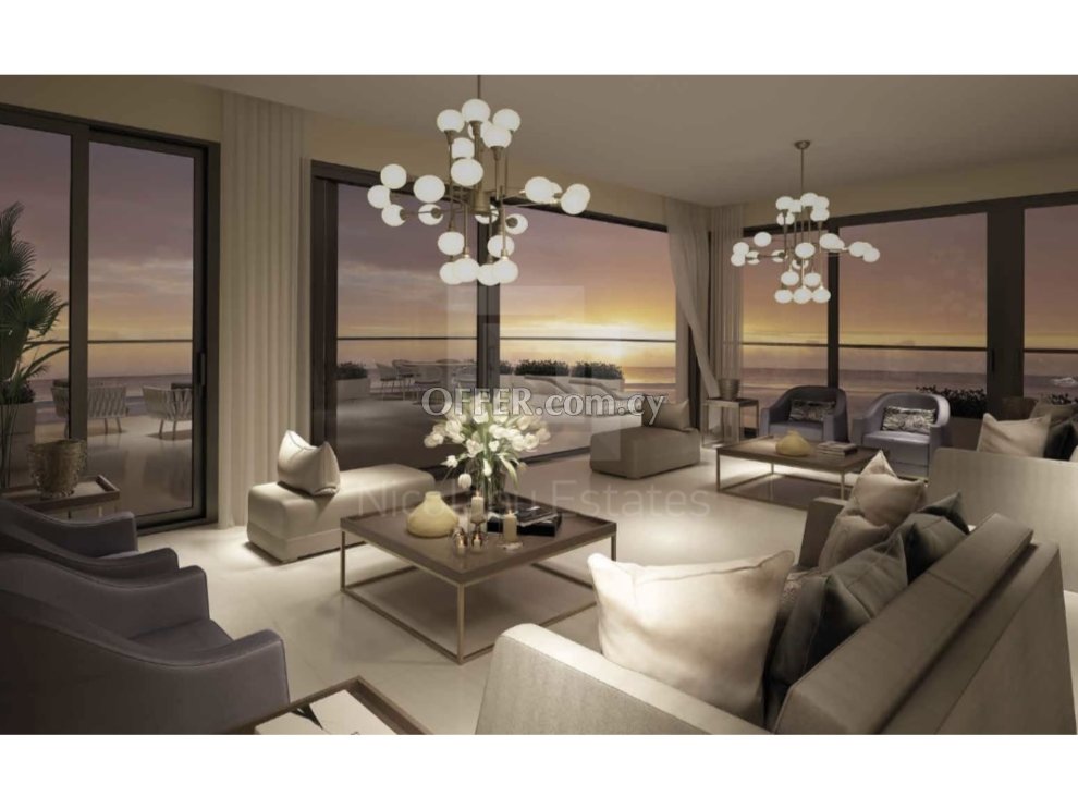 Luxurious Fully Furnished Two Bedroom Apartment with Sea View for Sale in Limassol - 2