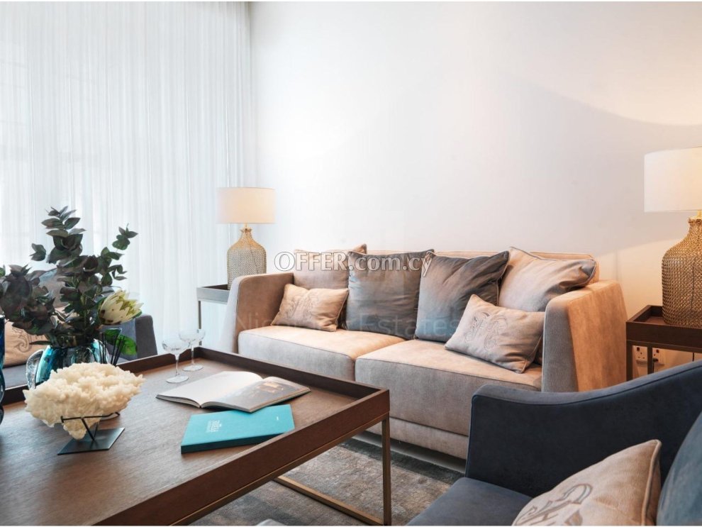 Luxurious Fully Furnished Two Bedroom Apartment with Sea View for Sale in Limassol - 10