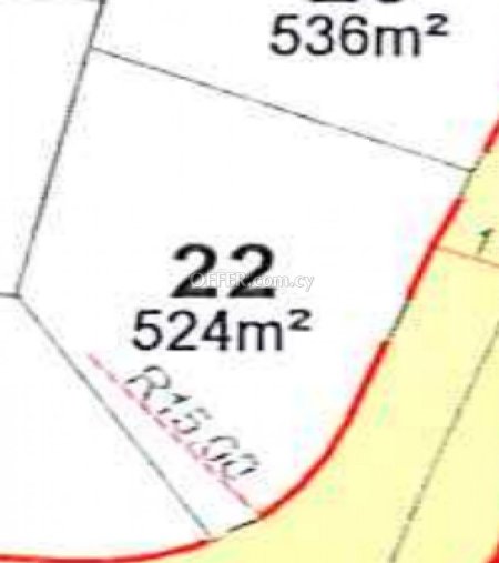 For Sale €170,000 Plot Egkomi Nicosia - 2
