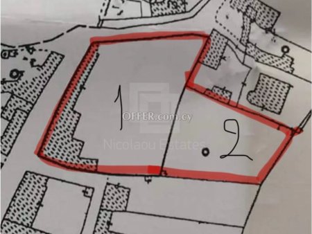 Two Adjoining Plots with an Old House for Sale in Dali Nicosia - 7
