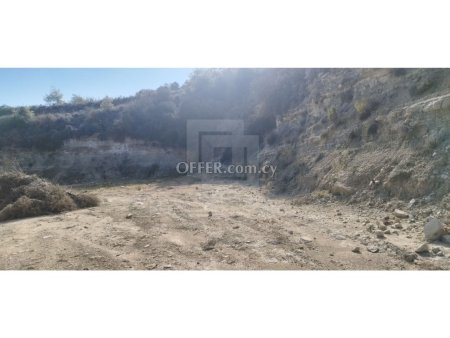 Residential land of over 4600m2 with unobstructed views in Pano Kyvides Limassol District - 8