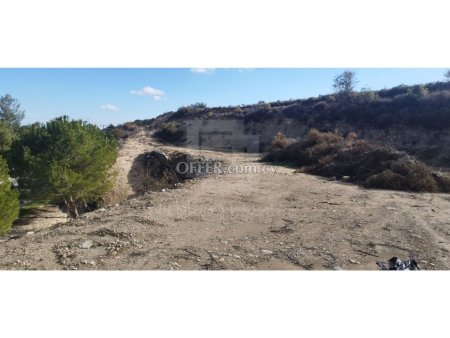 Residential land of over 4600m2 with unobstructed views in Pano Kyvides Limassol District - 5
