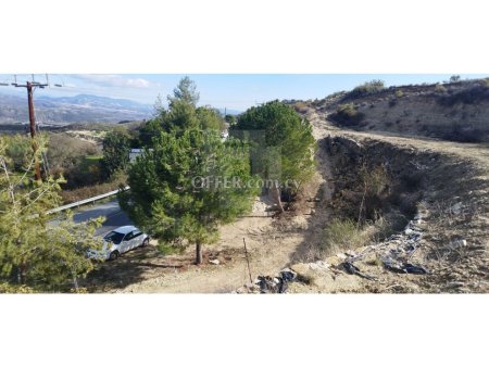 Residential land of over 4600m2 with unobstructed views in Pano Kyvides Limassol District - 3