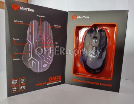 Meetion gm22 dazzling gaming mouse - 2