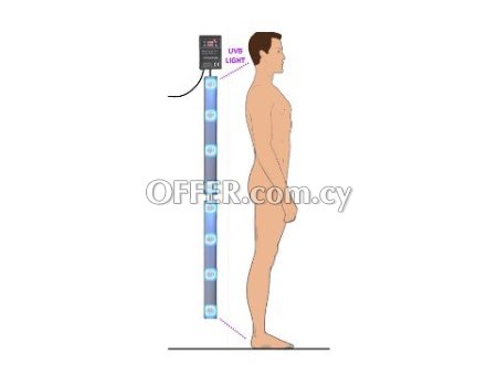 Fast results Psoriasis Vitiligo Eczema Phototherapy Lamp one side of the body
