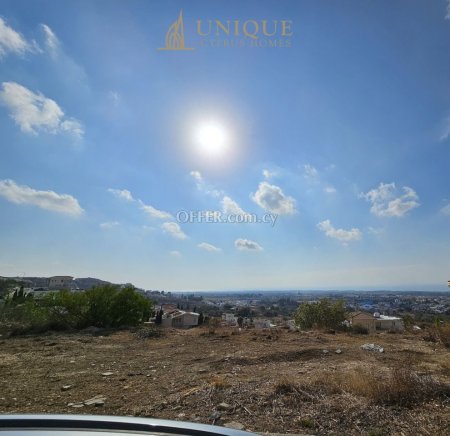 Sea View Building Plot for Sale in Geroskipou - 3