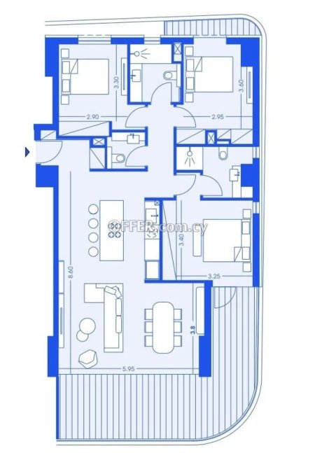 Apartment (Flat) in Neapoli, Limassol for Sale - 2