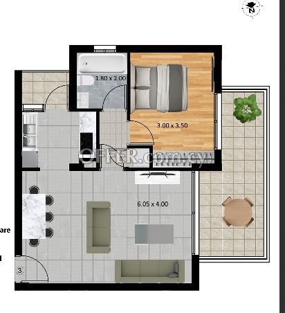 Apartment (Flat) in Germasoyia Tourist Area, Limassol for Sale - 8
