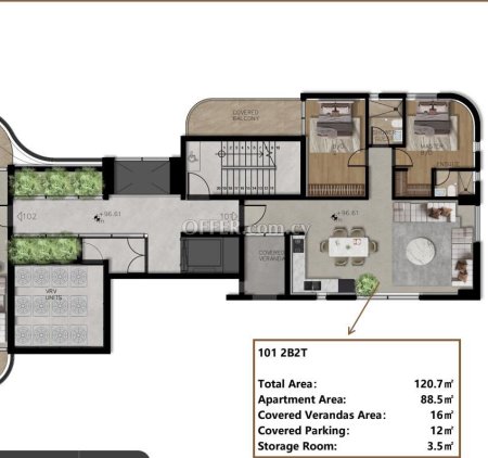 Apartment (Flat) in City Center, Paphos for Sale - 7