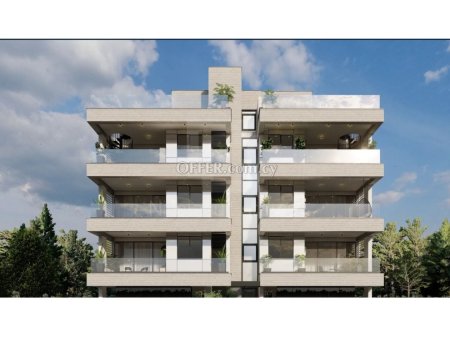 Brand new luxury 2 bedroom penthouse apartment with swimming pool under construction in Mesa Geitonia - 10