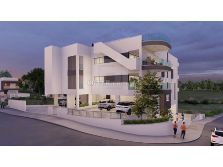 New two bedroom apartment in Panthea area of Limassol with nice sea views - 6