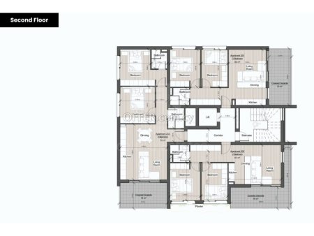 New two bedroom apartment in Agios Nicolaos area Limassol - 4