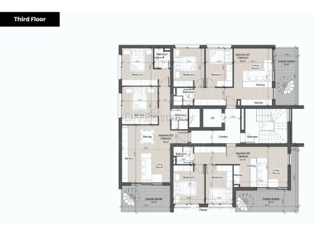 New two bedroom apartment in Agios Nicolaos area Limassol - 3