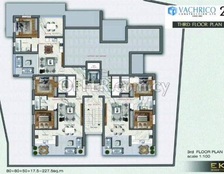 Brand New Two Bedrooms Apartment in Progress is now available for sale in Lakatamia area. - 2