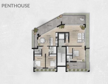 Apartment (Penthouse) in City Center, Limassol for Sale - 6