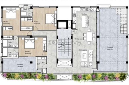 Apartment (Penthouse) in Omonoias, Limassol for Sale - 3