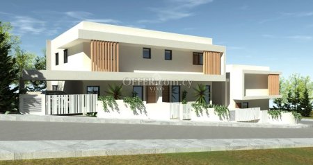 SEMI-DETACHED 4 BEDROOMS VILLA IN LAIKI LEFKOTHEA!