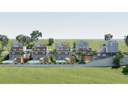 Luxury 5 bedroom detached villa with panoramic sea views under study in Parekklisia - 9
