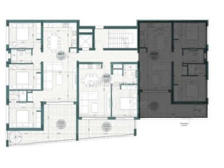 New two bedroom penthouse in Agios Athanasios area Limassol - 3
