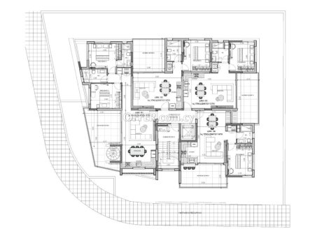 New two bedroom apartment with private yard in Latsia area Nicosia - 7