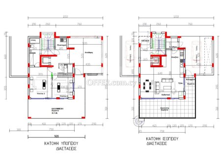 Luxury 5 bedroom detached villa with panoramic sea views under study in Parekklisia - 3