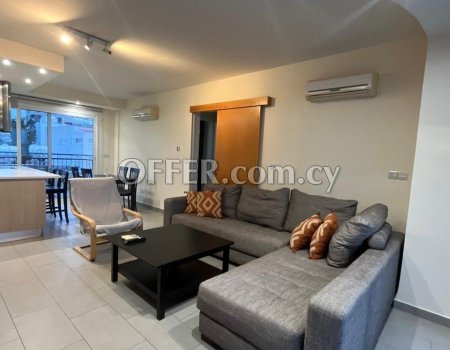 Cozy two bedrooms penthouse apartment is now available for rent in Aglantzia area.