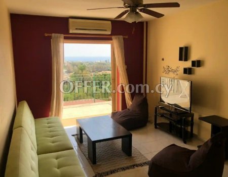 2 Bedroom Apartment with Stunning Seaview Near the Sea in Chloraka Area.