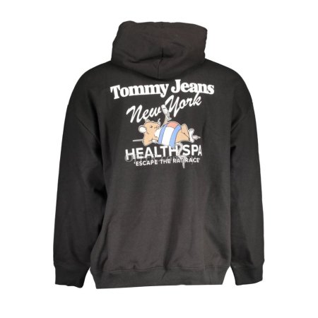 Tommy Hilfiger Black Cotton Men Sweater - 2