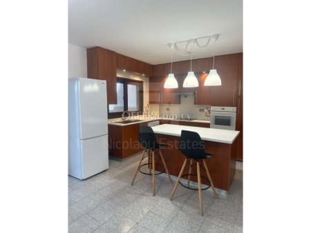 Three bedroom semi detached house for rent in Engomi near Alphamega - 9