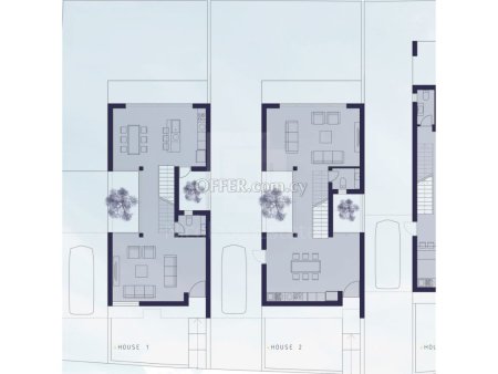 Brand new and modern three bedroom house in Geri area of Nicosia - 3