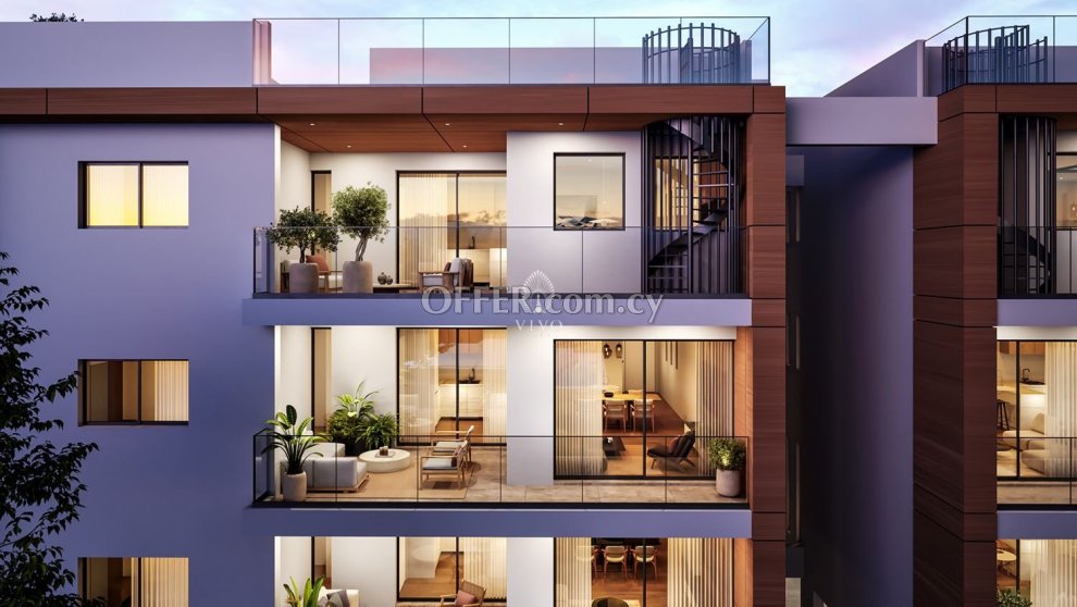 THREE BEDROOM TOP FLOOR APARTMENT WITH ROOF GARDEN IN KATO POLEMIDIA - 10