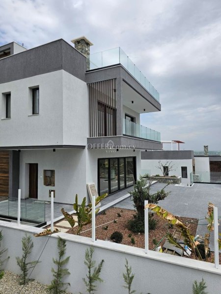 6 BEDROOM FULLY FURNISHED  MODERN DESIGN VILLA  WITH LOFT AND  UNINTERRUPTED SEA VIEWS  IN PAREKLISIA - 5