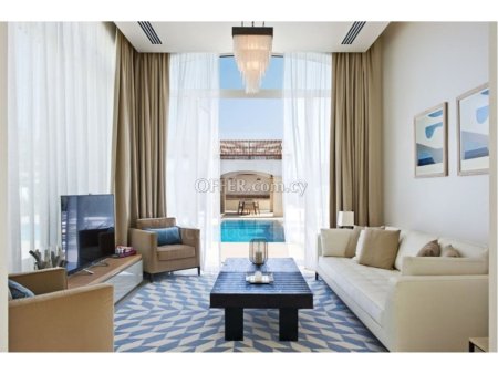 Luxury 5 bedroom detached villa by the sea ready to move in at Pervolia Larnaka - 2