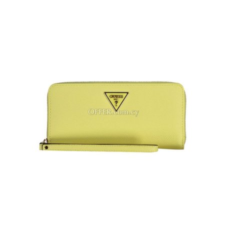 Guess Jeans Yellow Polyethylene Women Wallet - 1