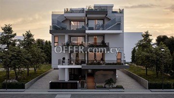 Luxury 1 Bedroom Apartment With Roof Garden  In Krasa Area - Aradippou