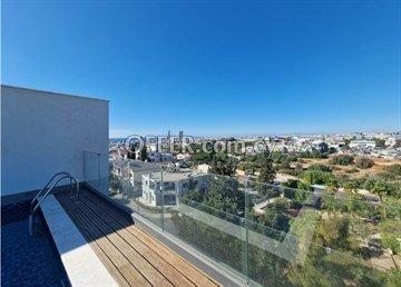 With Swimming Pool & Roof Garden 2 Bedroom Penthouse  In Germasogeia, 