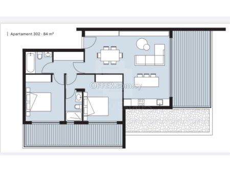 Two bedroom flat for sale in Agios Ioannis. under construction - 10