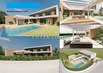 Deluxe 4 Bedroom Villa  In Oroklini, Larnaca - Near Το Palm Beach Hote - 3