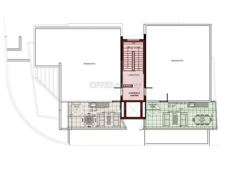 New two bedroom apartment with roof garden in Strovolos area Nicosia - 6