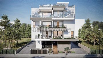 Luxury 2 Bedroom Penthouse With Roof Garden  In Krasa Area - Aradippou - 3