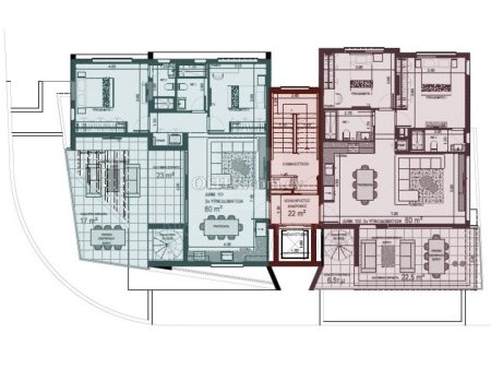New two bedroom apartment in Strovolos area Nicosia - 5
